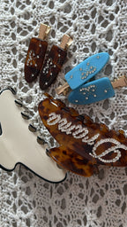 Glossy Ribbon Pens Toka Set (Leopar)