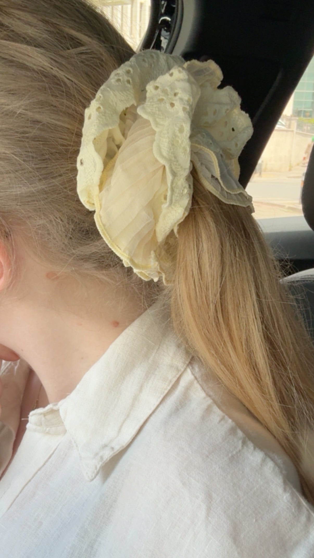 Butter Yellow Scrunchie Toka