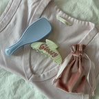 Glossy Taşlı Asetat Toka