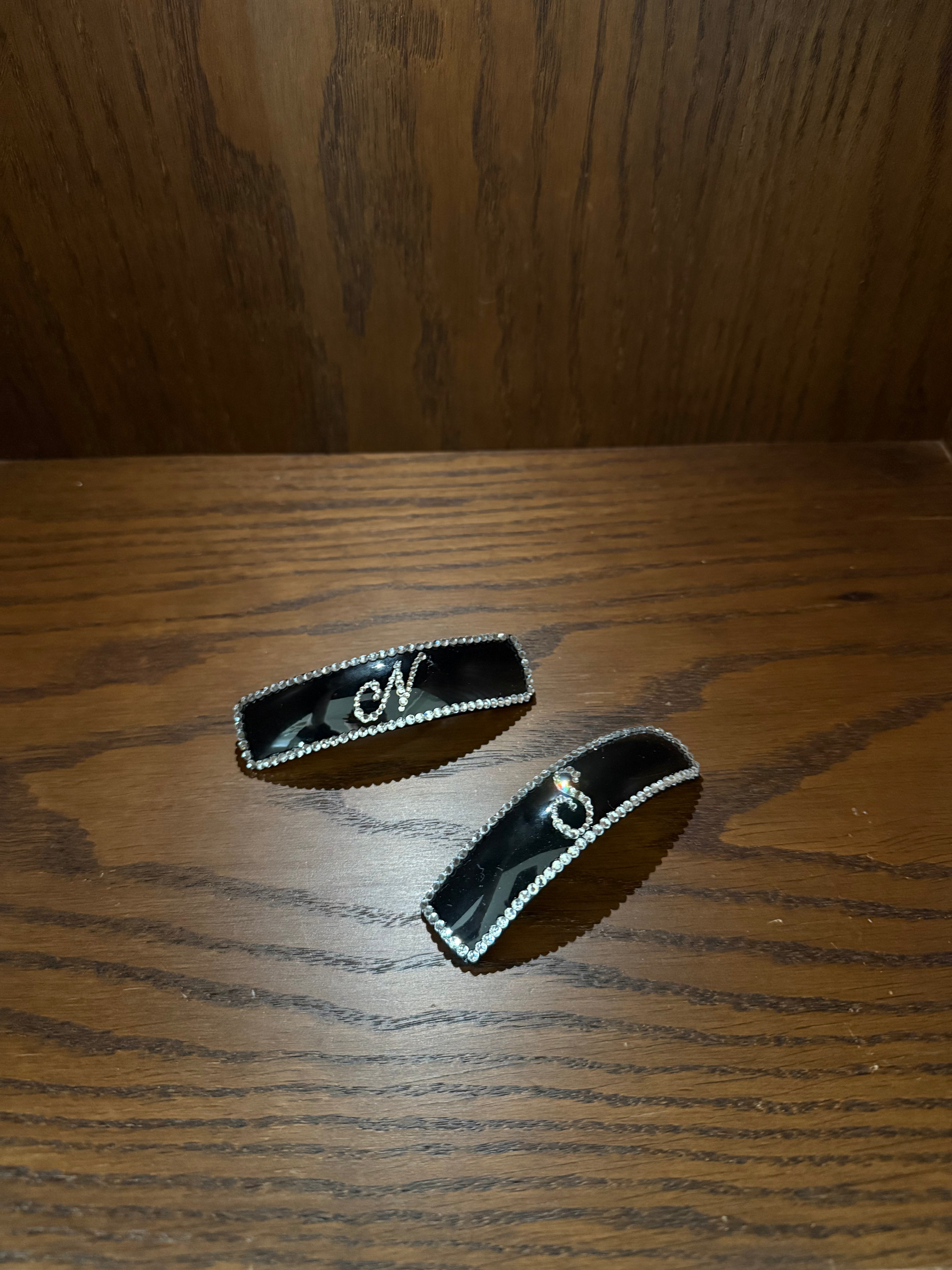 Kişiselleştirilmiş French Barrette Toka