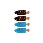 Glossy Ribbon Pens Toka Set (Leopar)