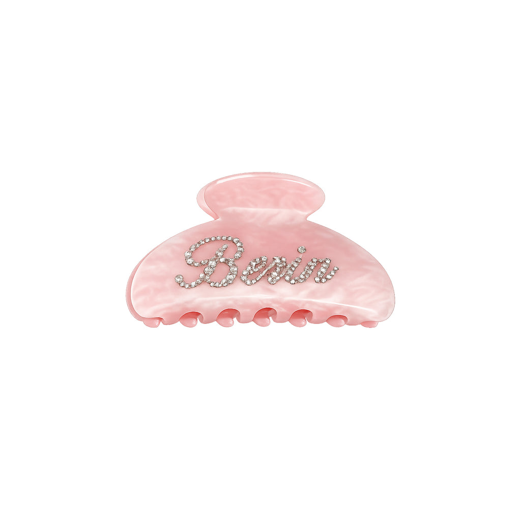 Kişiselleştirilmiş Asetat Saç Tokası (8 cm)